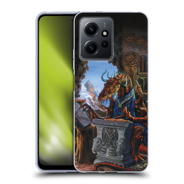 Ed Beard Jr Dragons Ancient Scholar Soft Gel Case for Xiaomi Redmi Note 12 4G