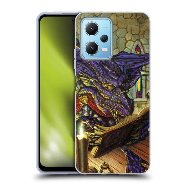 Ed Beard Jr Dragons A Good Book Soft Gel Case for Xiaomi Redmi Note 12 5G