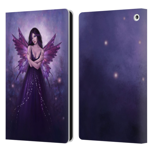 Rachel Anderson Fairies Mirabella Leather Book Wallet Case Cover For Amazon Fire HD 8/Fire HD 8 Plus 2020