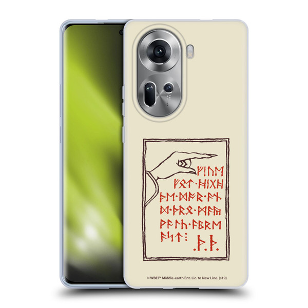 The Hobbit An Unexpected Journey Graphics Main Soft Gel Case for OPPO Reno11