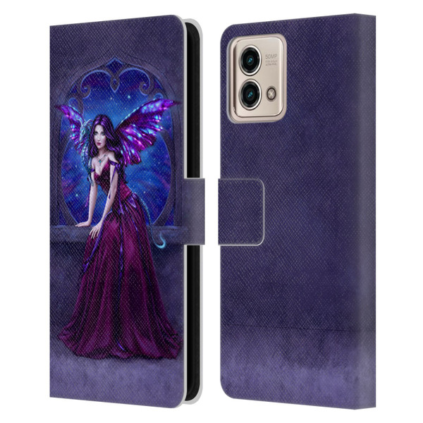 Rachel Anderson Fairies Andromeda Leather Book Wallet Case Cover For Motorola Moto G Stylus 5G 2023