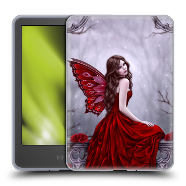 Rachel Anderson Fairies Winter Rose Soft Gel Case for Amazon Kindle 11th Gen 6in 2022