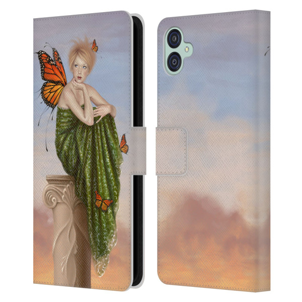 Rachel Anderson Fairies Sunrise Leather Book Wallet Case Cover For Samsung Galaxy M04 5G / A04e