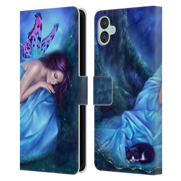 Rachel Anderson Fairies Serenity Leather Book Wallet Case Cover For Samsung Galaxy M04 5G / A04e