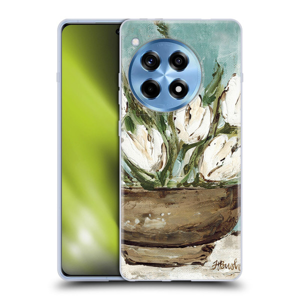 Haley Bush Floral Painting Tulip Bowl Soft Gel Case for OnePlus 12R