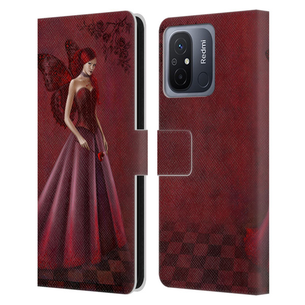 Rachel Anderson Fairies Queen Of Hearts Leather Book Wallet Case Cover For Xiaomi Redmi 12C