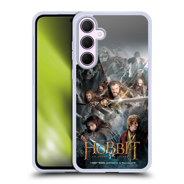The Hobbit An Unexpected Journey Key Art Group Soft Gel Case for Samsung Galaxy A35 5G
