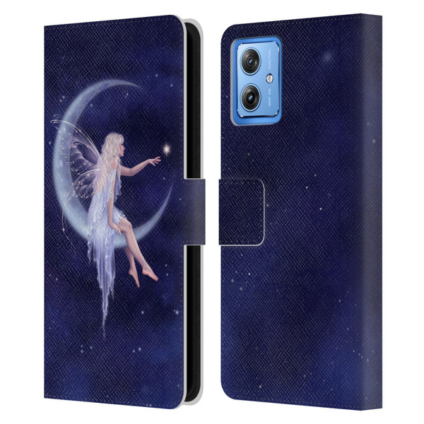 Rachel Anderson Pixies Birth Of A Star Leather Book Wallet Case Cover For Motorola Moto G54 5G