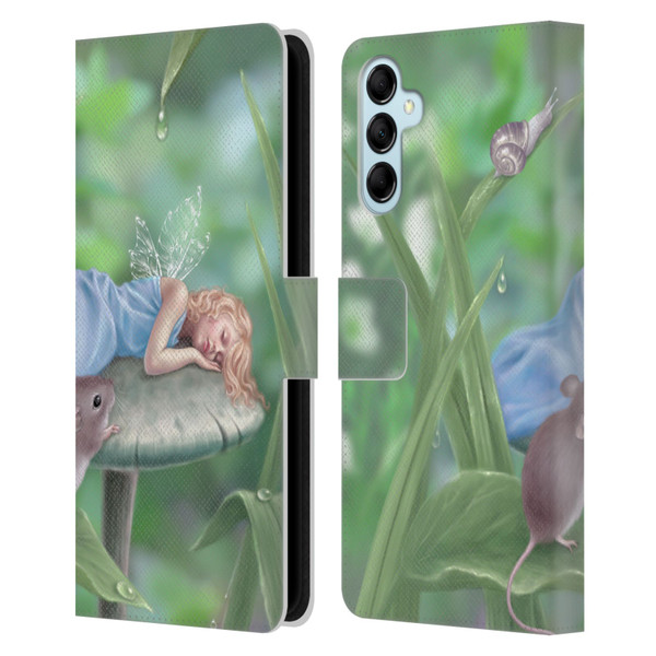 Rachel Anderson Pixies Sweet Dreams Leather Book Wallet Case Cover For Samsung Galaxy M14 5G