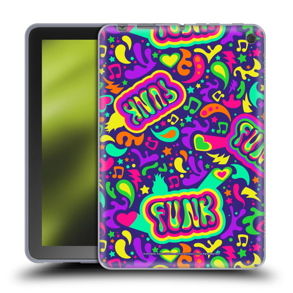 Trolls World Tour Assorted Funk Pattern Soft Gel Case for Amazon Fire HD 8/Fire HD 8 Plus 2020