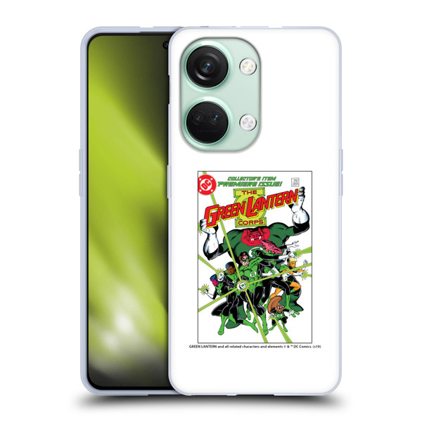 Green Lantern DC Comics Comic Book Covers Group 2 Soft Gel Case for OnePlus Nord 3 5G