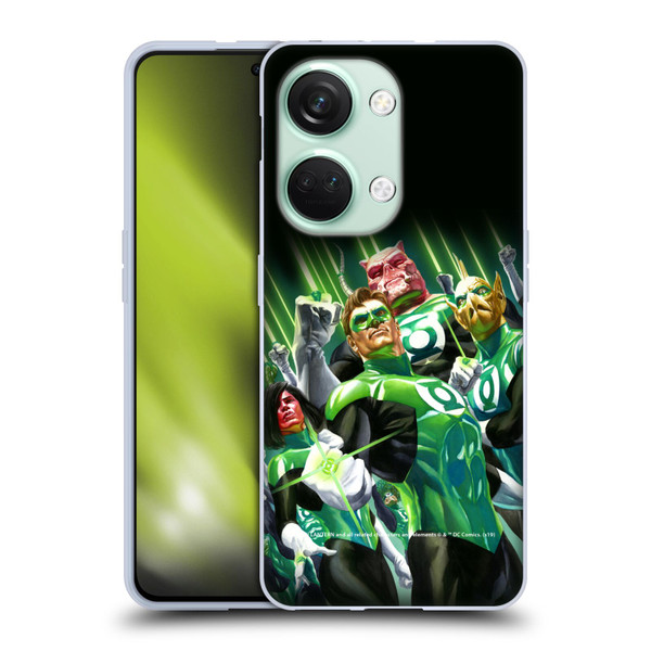 Green Lantern DC Comics Comic Book Covers Group Soft Gel Case for OnePlus Nord 3 5G
