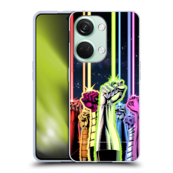 Green Lantern DC Comics Comic Book Covers Power Rings Soft Gel Case for OnePlus Nord 3 5G