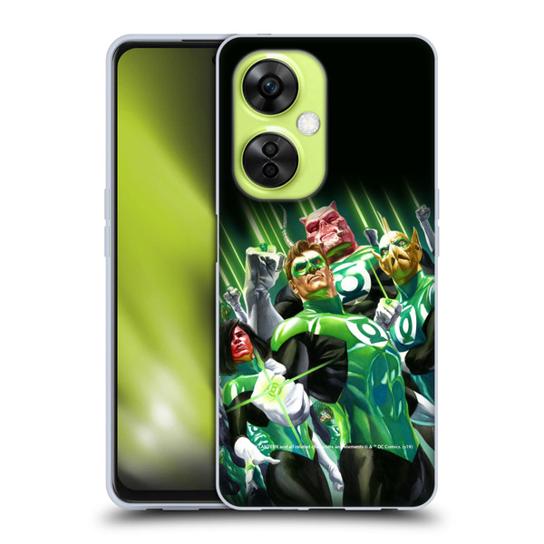 Green Lantern DC Comics Comic Book Covers Group Soft Gel Case for OnePlus Nord CE 3 Lite 5G