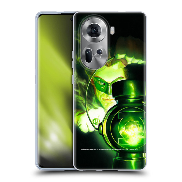 Green Lantern DC Comics Comic Book Covers Portrait Soft Gel Case for OPPO Reno11