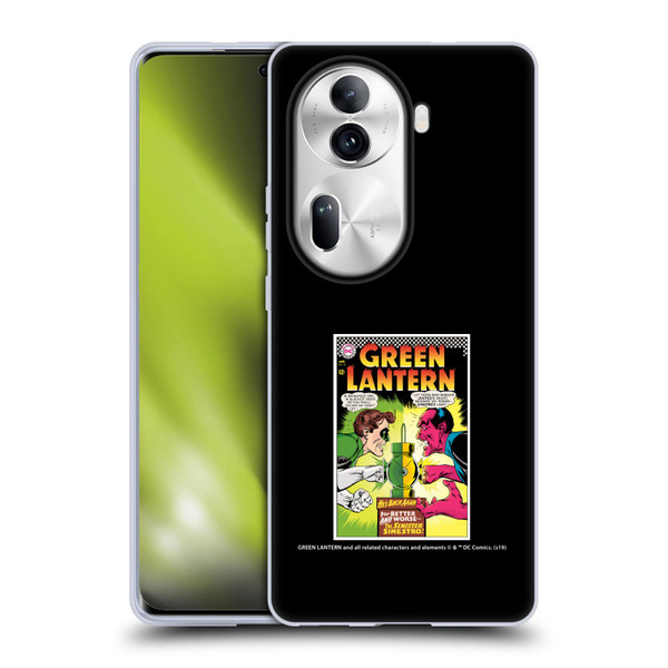 Green Lantern DC Comics Comic Book Covers Sinestro Soft Gel Case for OPPO Reno11 Pro