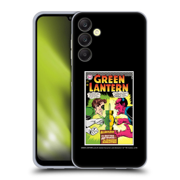Green Lantern DC Comics Comic Book Covers Sinestro Soft Gel Case for Samsung Galaxy A25 5G
