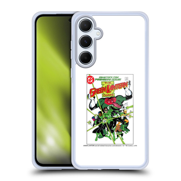 Green Lantern DC Comics Comic Book Covers Group 2 Soft Gel Case for Samsung Galaxy A55 5G