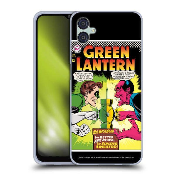 Green Lantern DC Comics Comic Book Covers Sinestro Soft Gel Case for Samsung Galaxy M04 5G / A04e