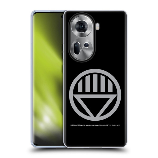 Green Lantern DC Comics Lantern Corps Black Soft Gel Case for OPPO Reno11