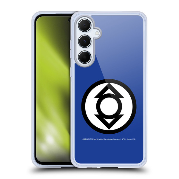 Green Lantern DC Comics Lantern Corps Indigo Soft Gel Case for Samsung Galaxy A55 5G