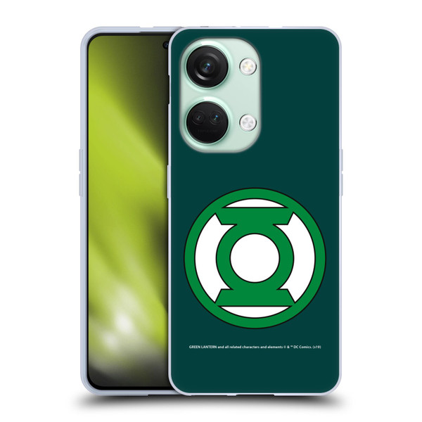 Green Lantern DC Comics Logos Classic 2 Soft Gel Case for OnePlus Nord 3 5G