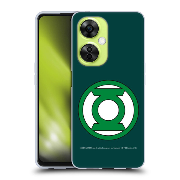 Green Lantern DC Comics Logos Classic 2 Soft Gel Case for OnePlus Nord CE 3 Lite 5G