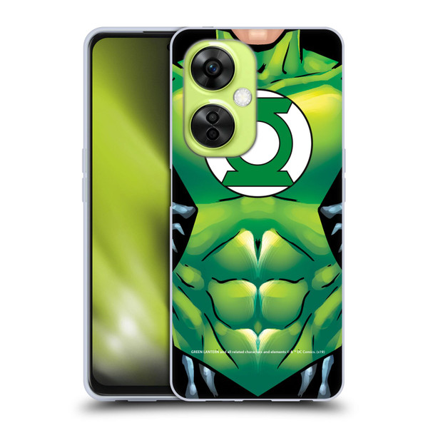Green Lantern DC Comics Logos Uniform Soft Gel Case for OnePlus Nord CE 3 Lite 5G