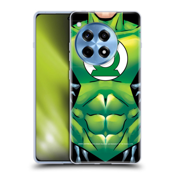 Green Lantern DC Comics Logos Uniform Soft Gel Case for OnePlus 12R