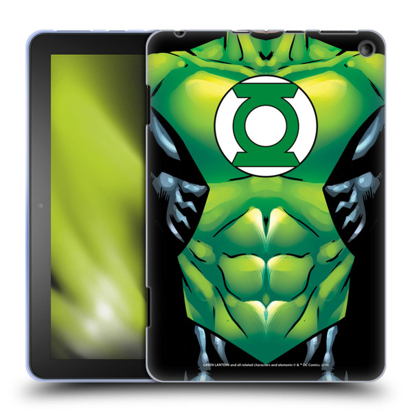 Green Lantern DC Comics Logos Uniform Soft Gel Case for Amazon Fire HD 8/Fire HD 8 Plus 2020