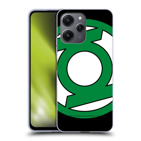 Green Lantern DC Comics Logos Oversized Soft Gel Case for Xiaomi Redmi 12