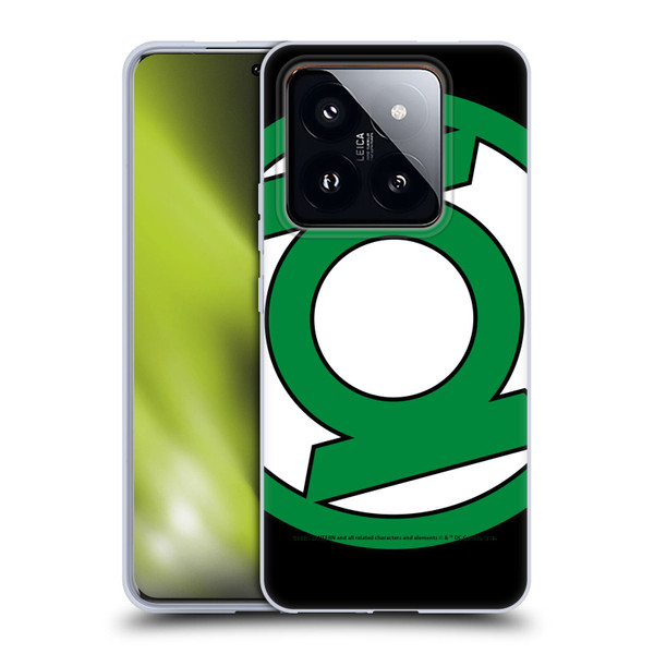 Green Lantern DC Comics Logos Oversized Soft Gel Case for Xiaomi 14 Pro