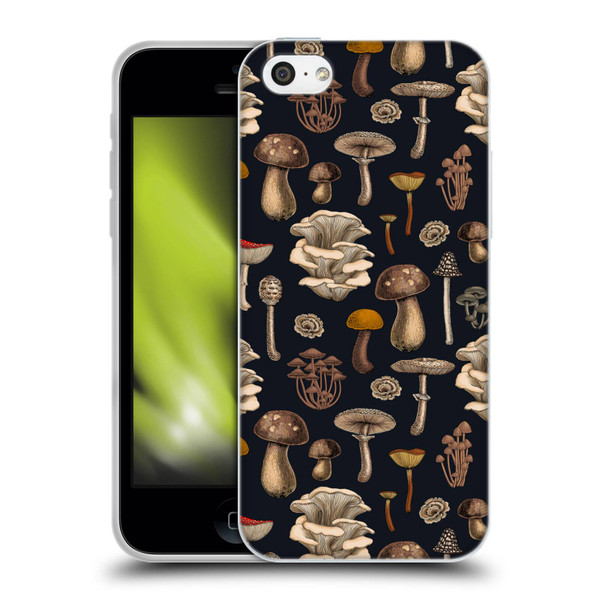 Katerina Kirilova Art Wild Mushrooms Soft Gel Case for Apple iPhone 5c