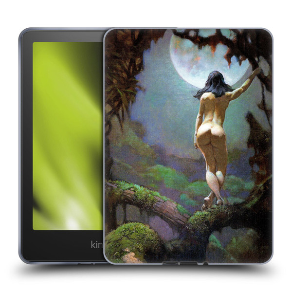 Frank Frazetta Fantasy Moons Rapture Soft Gel Case for Amazon Kindle Paperwhite 5 (2021)