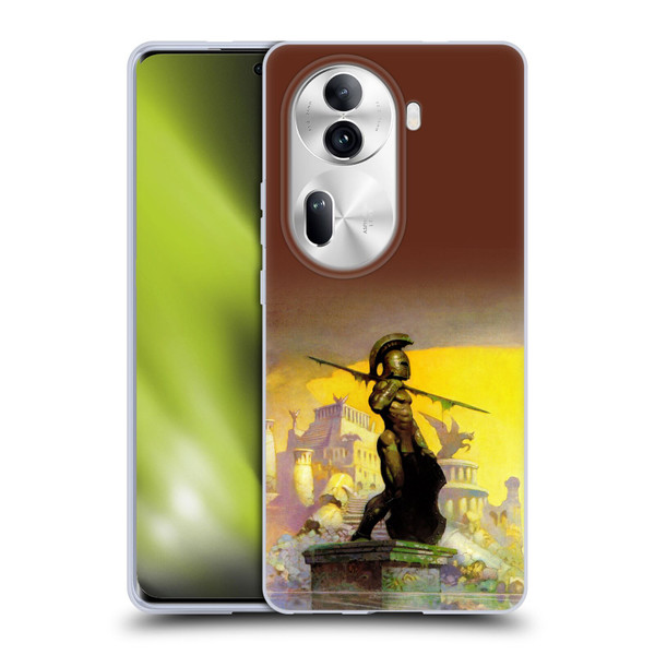 Frank Frazetta Fantasy Atlantis Soft Gel Case for OPPO Reno11 Pro