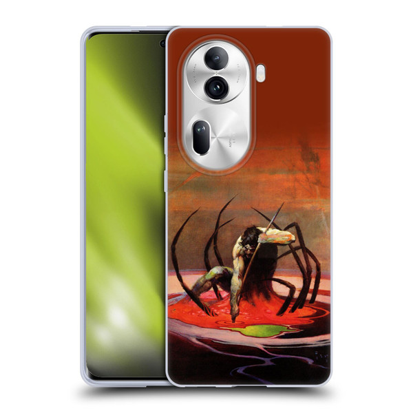 Frank Frazetta Fantasy The Spider King Soft Gel Case for OPPO Reno11 Pro