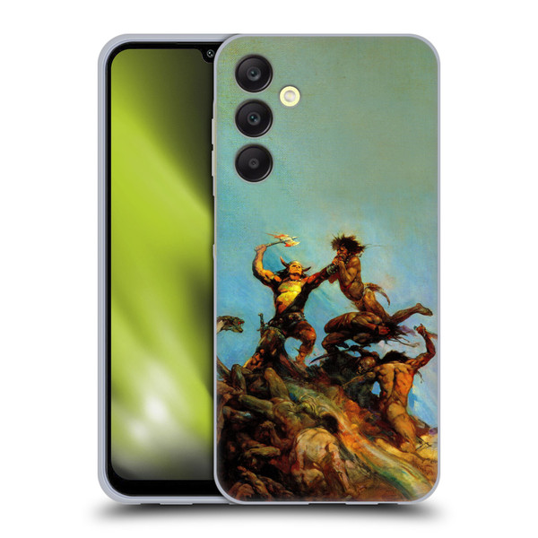 Frank Frazetta Fantasy Indomitable Soft Gel Case for Samsung Galaxy A25 5G