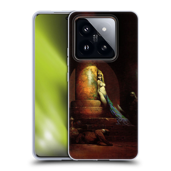 Frank Frazetta Fantasy Egyptian Queen Soft Gel Case for Xiaomi 14 Pro
