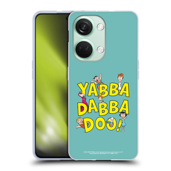 The Flintstones Graphics Yabba-Dabba-Doo Soft Gel Case for OnePlus Nord 3 5G