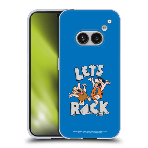 The Flintstones Graphics Fred And Barney Soft Gel Case for Nothing Phone (2a)
