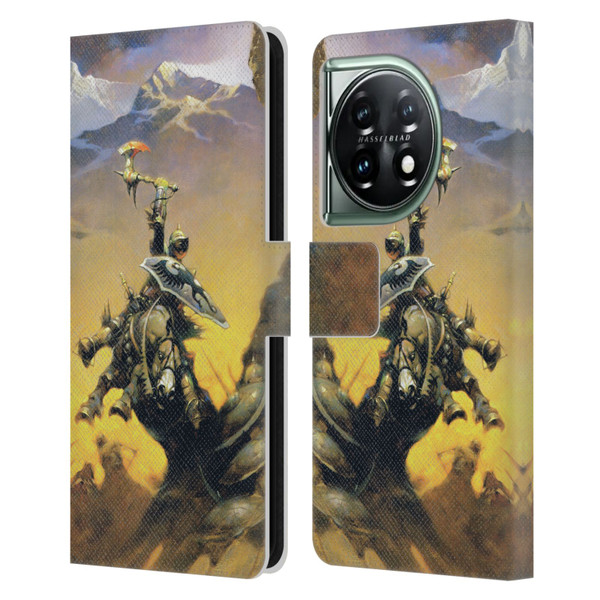 Frank Frazetta Medieval Fantasy Eternal Champion Leather Book Wallet Case Cover For OnePlus 11 5G