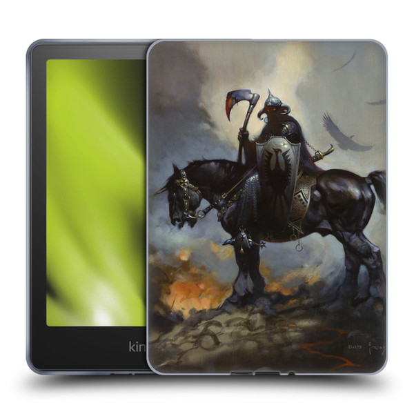 Frank Frazetta Medieval Fantasy Death Dealer Soft Gel Case for Amazon Kindle Paperwhite 5 (2021)