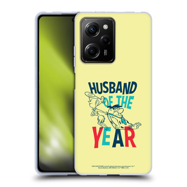 The Flintstones Graphics Husband Of The Year Soft Gel Case for Xiaomi Redmi Note 12 Pro 5G
