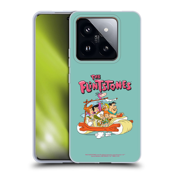 The Flintstones Graphics Family Soft Gel Case for Xiaomi 14 Pro