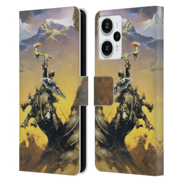 Frank Frazetta Medieval Fantasy Eternal Champion Leather Book Wallet Case Cover For Xiaomi Redmi Note 12T