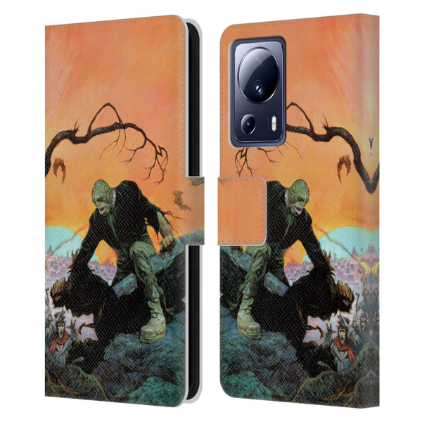 Frank Frazetta Medieval Fantasy Zombie Leather Book Wallet Case Cover For Xiaomi 13 Lite 5G