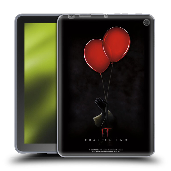 IT Chapter Two Posters Pennywise Balloon Soft Gel Case for Amazon Fire HD 8/Fire HD 8 Plus 2020