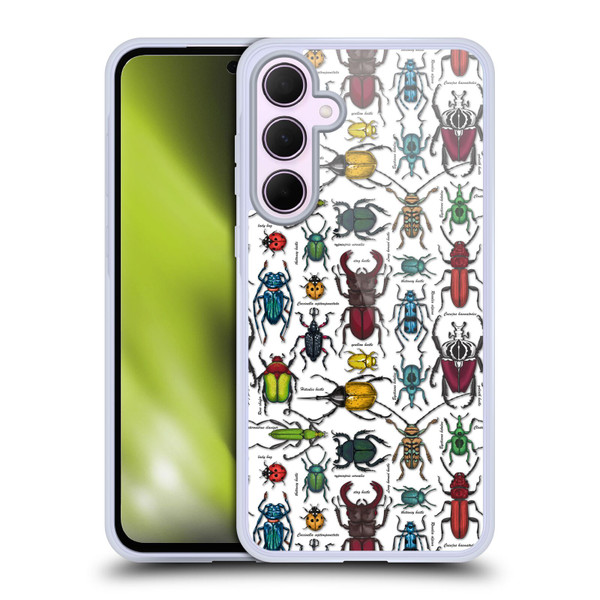 Katerina Kirilova Graphics Beetles Soft Gel Case for Samsung Galaxy A35 5G