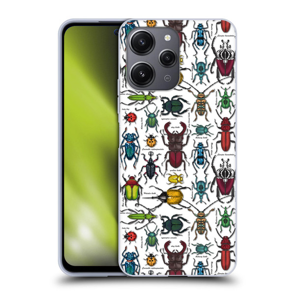Katerina Kirilova Graphics Beetles Soft Gel Case for Xiaomi Redmi 12