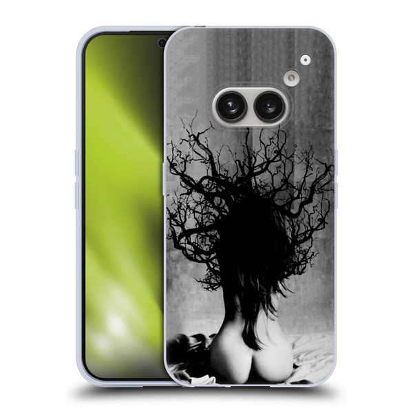 LouiJoverArt Black And White She Oak Soft Gel Case for Nothing Phone (2a)